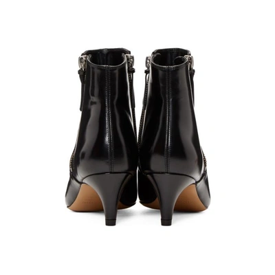Shop Isabel Marant Black Deby Ankle Boots In 01bk Black