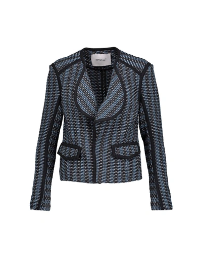 Shop Derek Lam 10 Crosby Blazer In Slate Blue