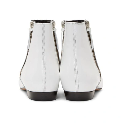 Shop Isabel Marant White Dawie Boots In 20wh White