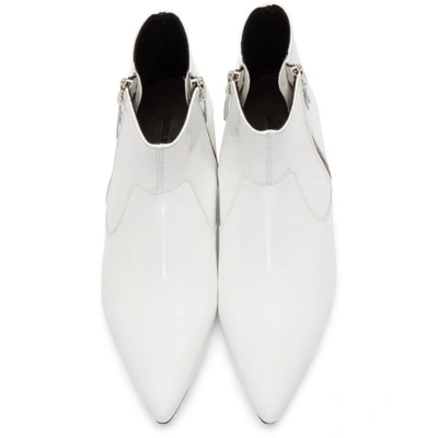 Shop Isabel Marant White Dawie Boots In 20wh White