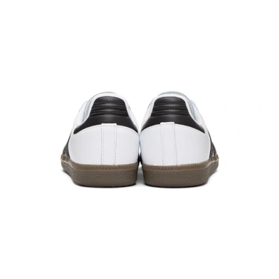 Shop Adidas Originals White Samba Og Sneakers In Ftwr White