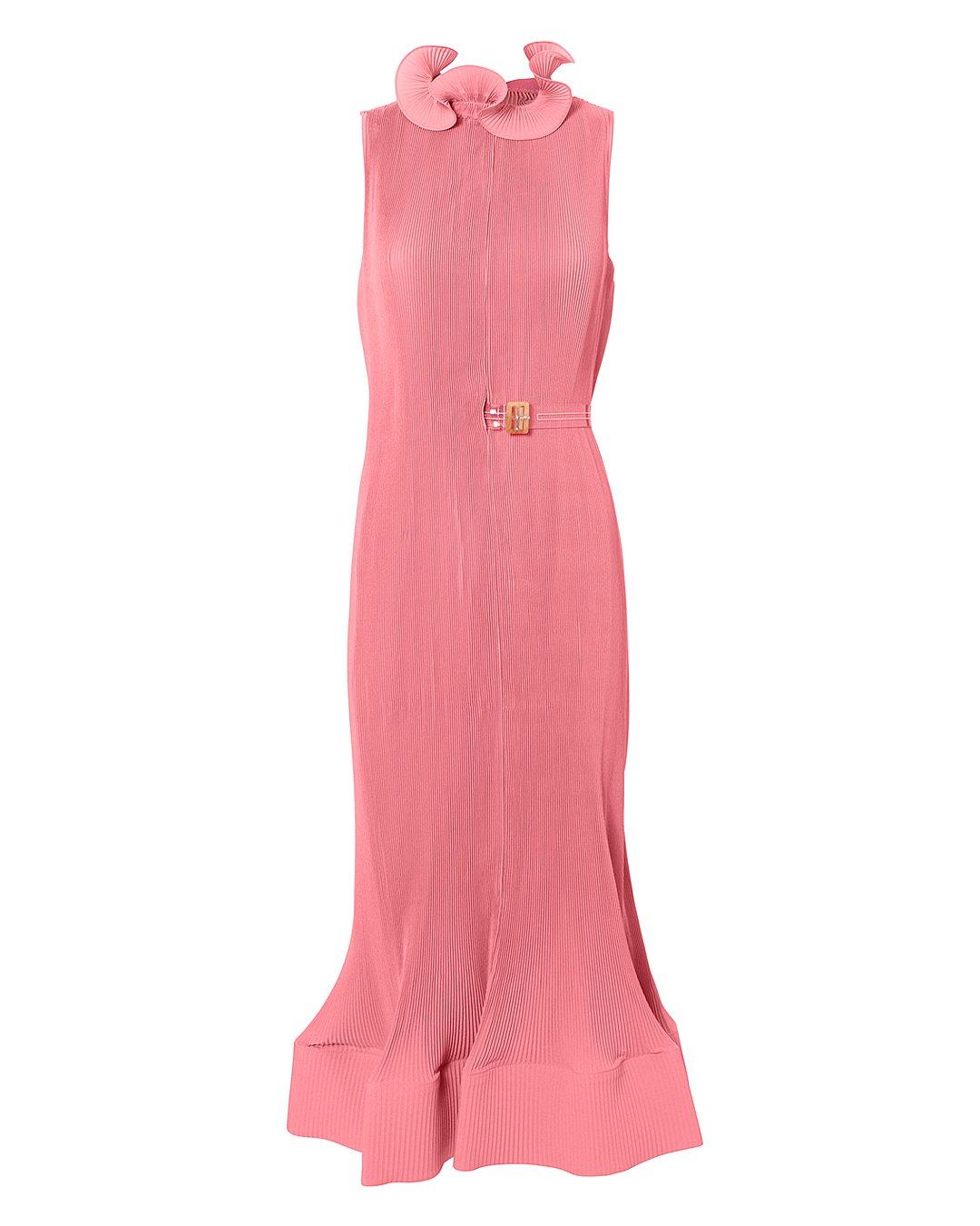 tibi pink dress