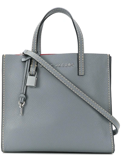 Shop Marc Jacobs The Mini Grind Bag - Grey
