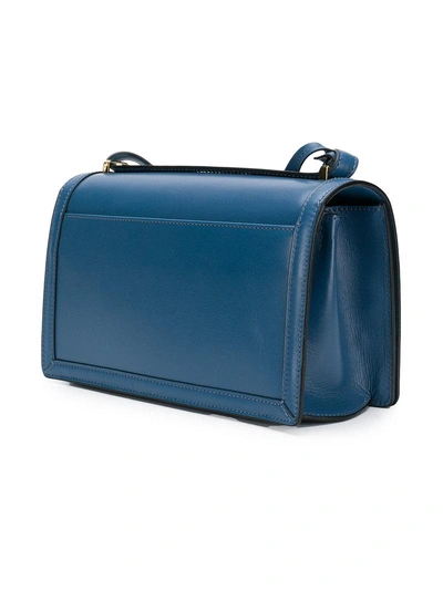 Shop Loewe Barcelona Shoulder Bag - Blue