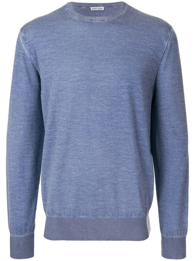 Shop Tomas Maier Merino Sweater - Blue