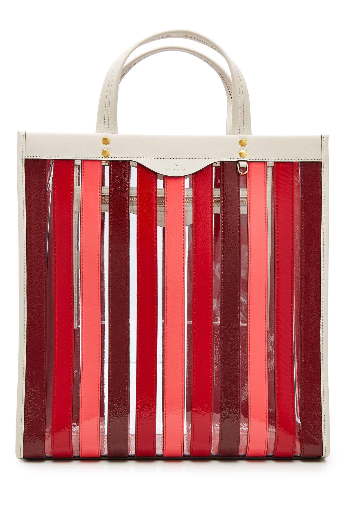 anya hindmarch patent leather bag