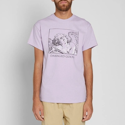 Shop Strangers Damaged Goods Tee In Purple