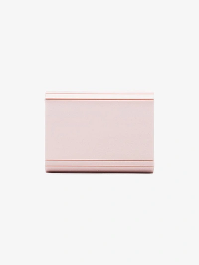 Shop Jimmy Choo Rosewater Pink And Red Candy Clutch In Pink/purple