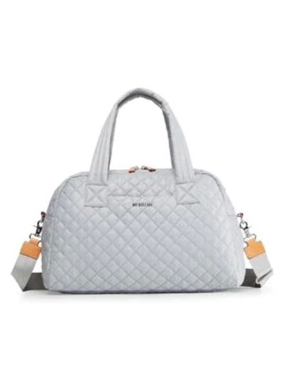 Shop Mz Wallace Jimmy Bag In Dove Grey