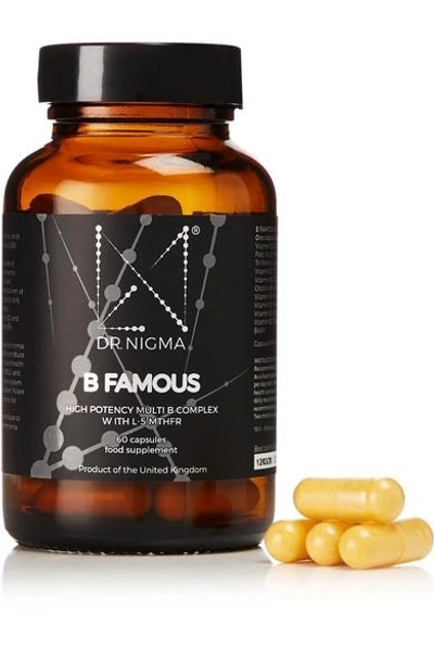 Shop Dr Nigma Talib B Famous (60 Capsules) In Colorless