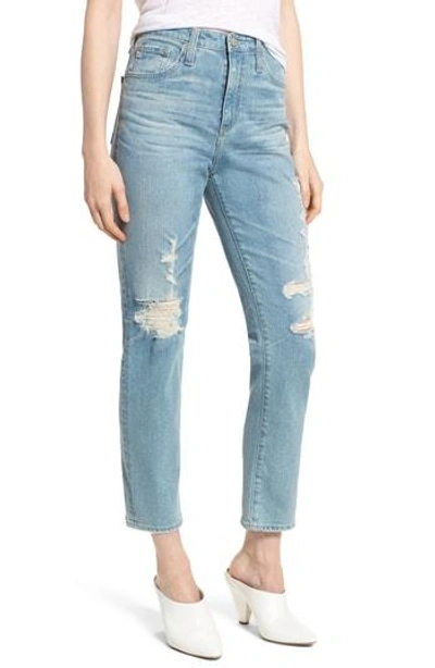 Shop Ag E High Rise Straight Leg Jeans In 18 Years Headlands