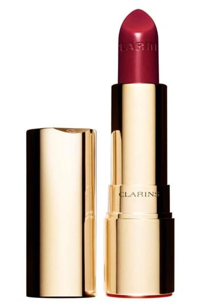 Shop Clarins Joli Rouge Lipstick - 723 Raspberry