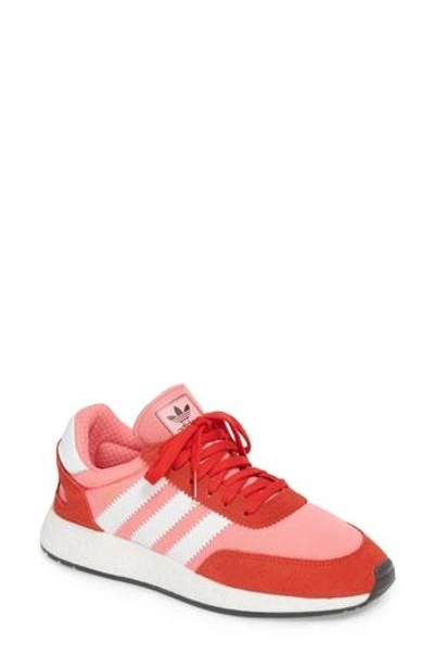 Shop Adidas Originals I-5923 Sneaker In Chalk Pink/ White/ Orange