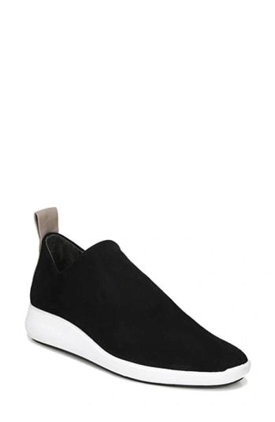 Shop Via Spiga Marlow Slip-on Sneaker In Black Suede