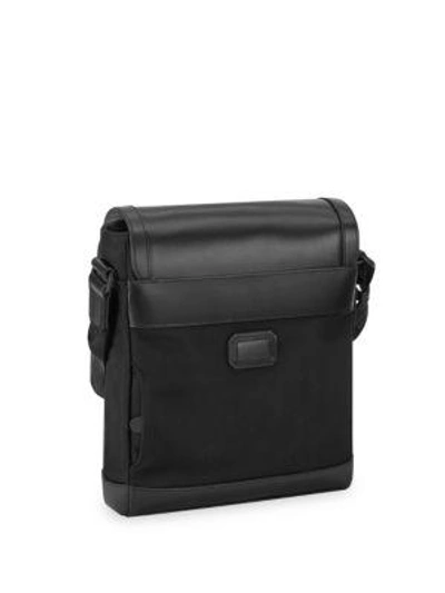 Shop Montblanc Men's My  Nightflight Reporter With Flap In Black