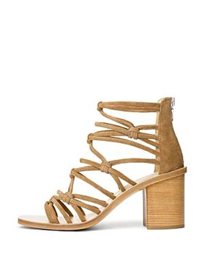 Shop Rag & Bone Women's Camille Suede High-heel Sandals In Camel