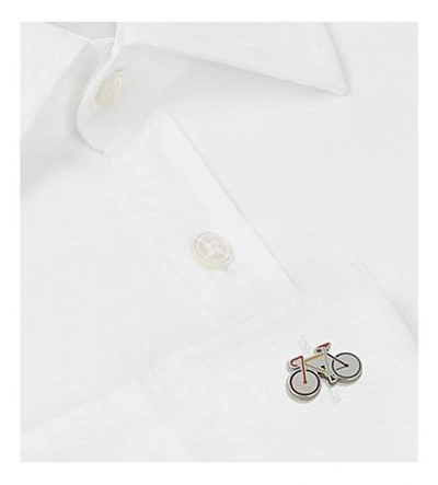 Shop Paul Smith Bicycle Cufflinks In Multi