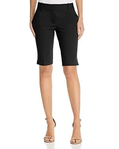 Shop Theory Basic Tailored Shorts In Black