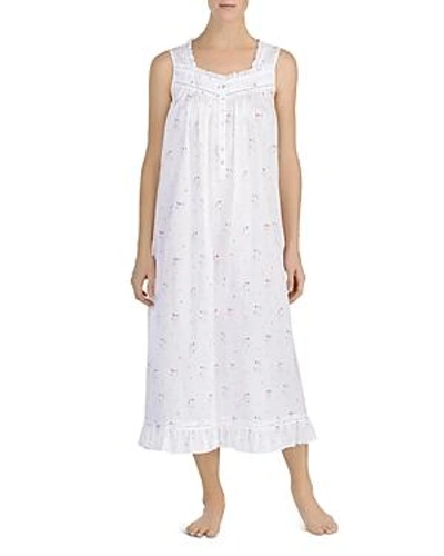 Shop Eileen West Sleeveless Ballet Nightgown In Bouquet Print