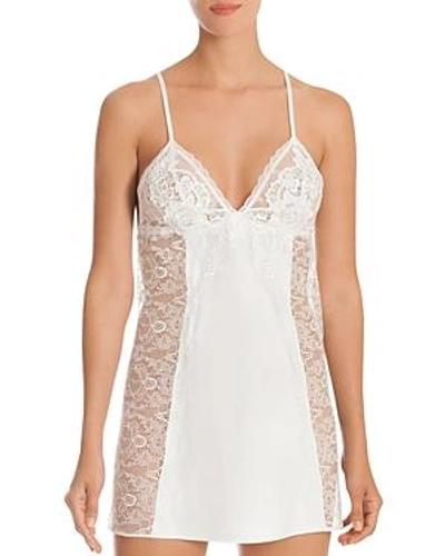 Shop In Bloom By Jonquil Satin Chemise In Ivory