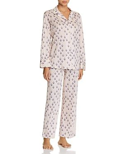 Shop Natori Chakra Pajama Set In Pink Dogwood