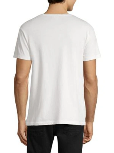 Shop Sol Angeles Graphics Cotton Yo Vip T-shirt In White