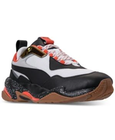 Shop Puma Men's Thunder Spectra Casual Sneakers From Finish Line In  White- Black-man