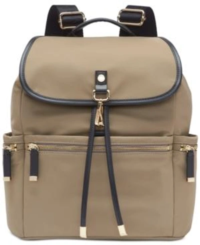 Shop Calvin Klein Florence Backpack, Created For Macy's In Beige