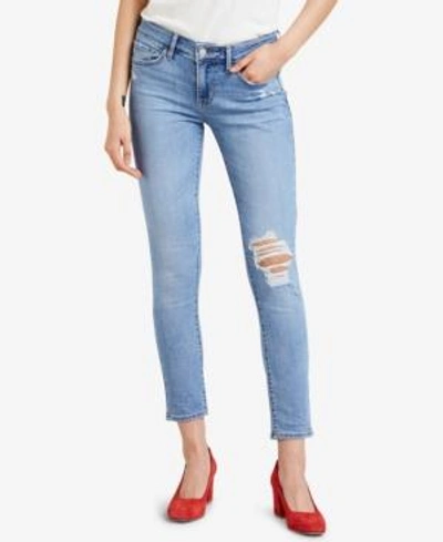 Shop Levi's 711 Skinny Ankle Jeans In Summertown
