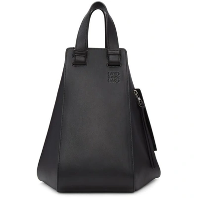 Shop Loewe Black Medium Hammock Bag