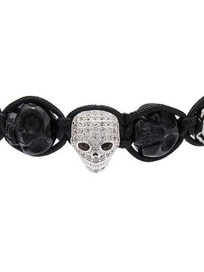 skull beaded bracelet