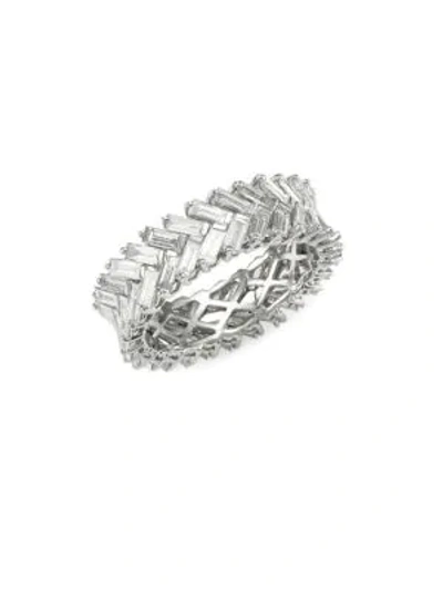 Shop Anita Ko Diamond & White Gold Zipper Ring