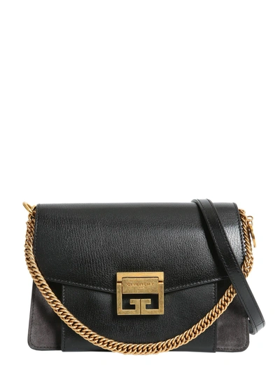 Shop Givenchy Small Gv3 Bag In Nero