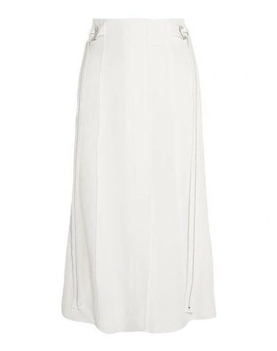 Shop Proenza Schouler Midi Skirts In White