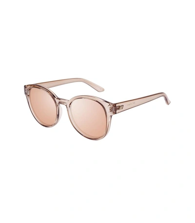 Shop Le Specs Paramount Sunglasses In Tan