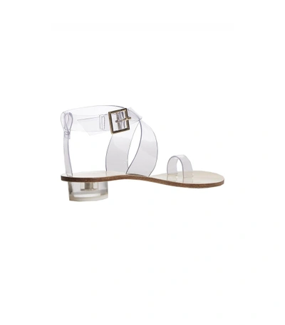 Shop Tibi Hanson Sandals In Neutral