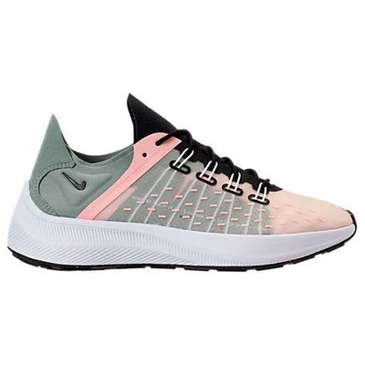 Shop Nike Women's Exp-x14 Casual Shoes, Pink/green/grey