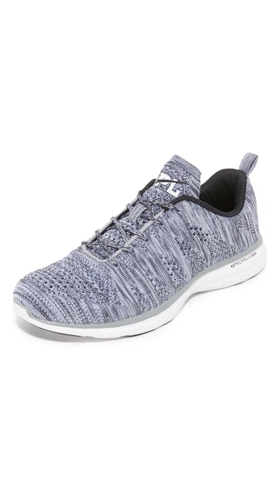 Shop Apl Athletic Propulsion Labs Techloom Pro Running Sneakers Heather Grey