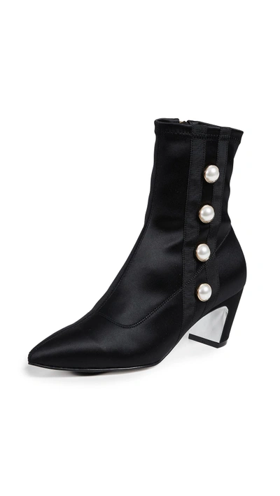 Shop Suecomma Bonnie Pearl Ankle Boots In Black