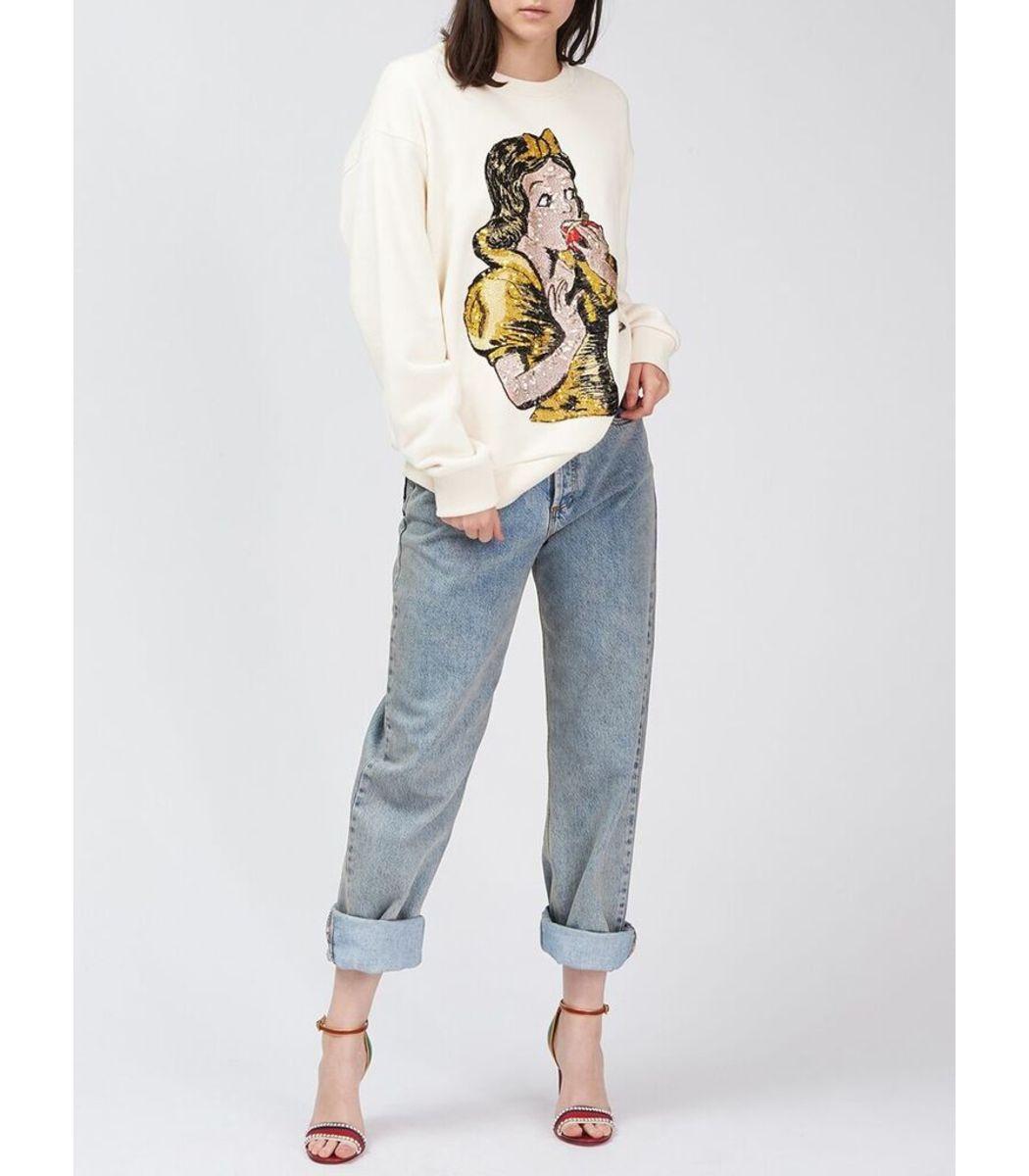gucci snow white sweatshirt