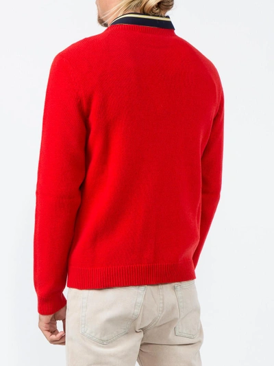 Shop Gucci Wool Sweater With Shark