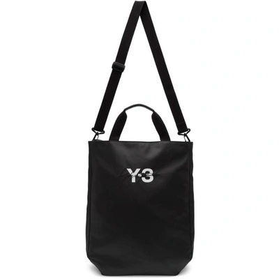 Shop Y-3 Black Logo Tote