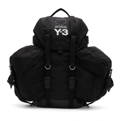 Y-3 黑色 UTILITY 背包
