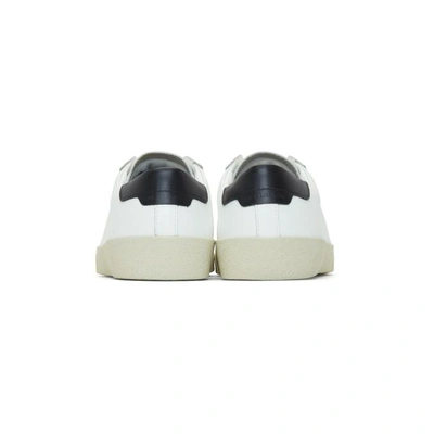 Shop Saint Laurent White Court Classic Sneakers In 9061 Whit