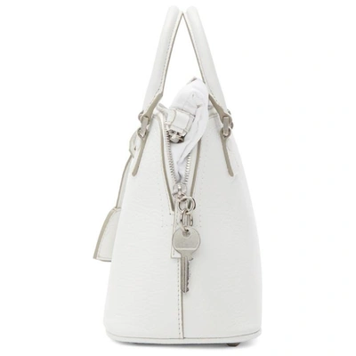Shop Maison Margiela White Medium 5ac Bag In T1003 White