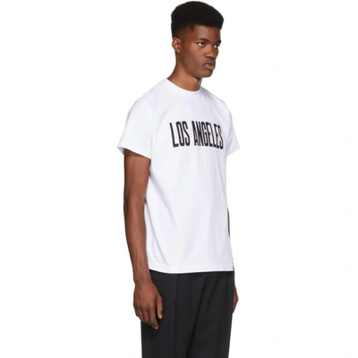 Shop Noon Goons White Los Angeles T-shirt