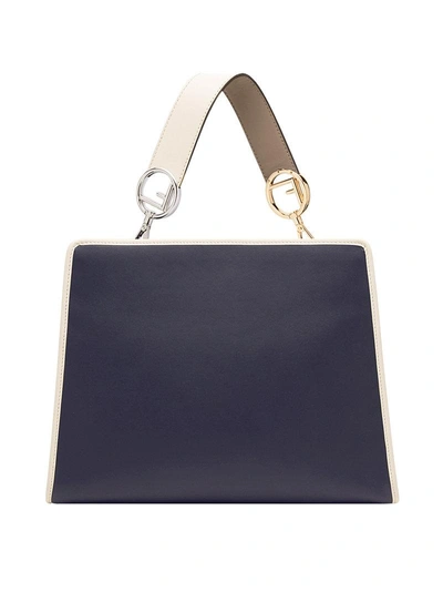 Shop Fendi Runaway Regular Tote - Blue