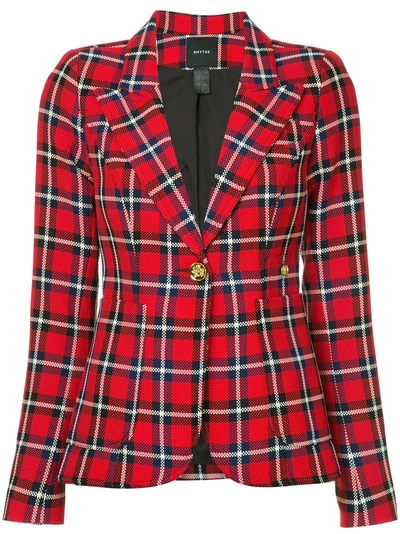 Shop Smythe Duchess Blazer In Red