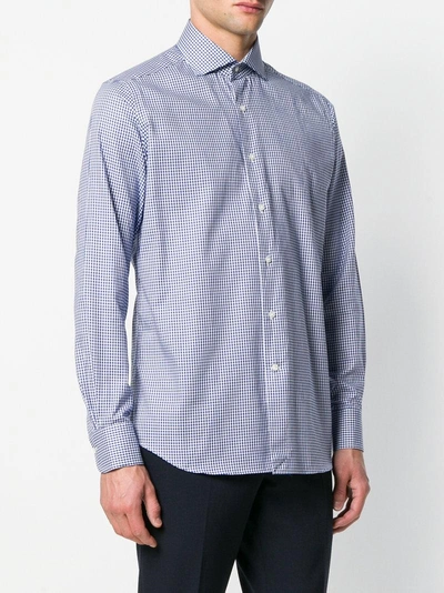 Shop Bagutta Button Down Shirt - White