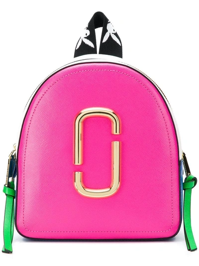 Shop Marc Jacobs Double J Backapck - Pink